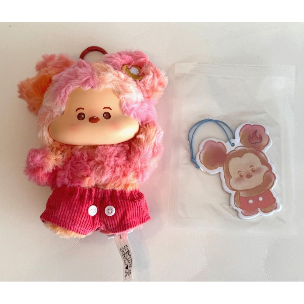 Miniso Plush Mickey Mouse Blind Box Figure "Red Cloud" Pink Head in the Clouds